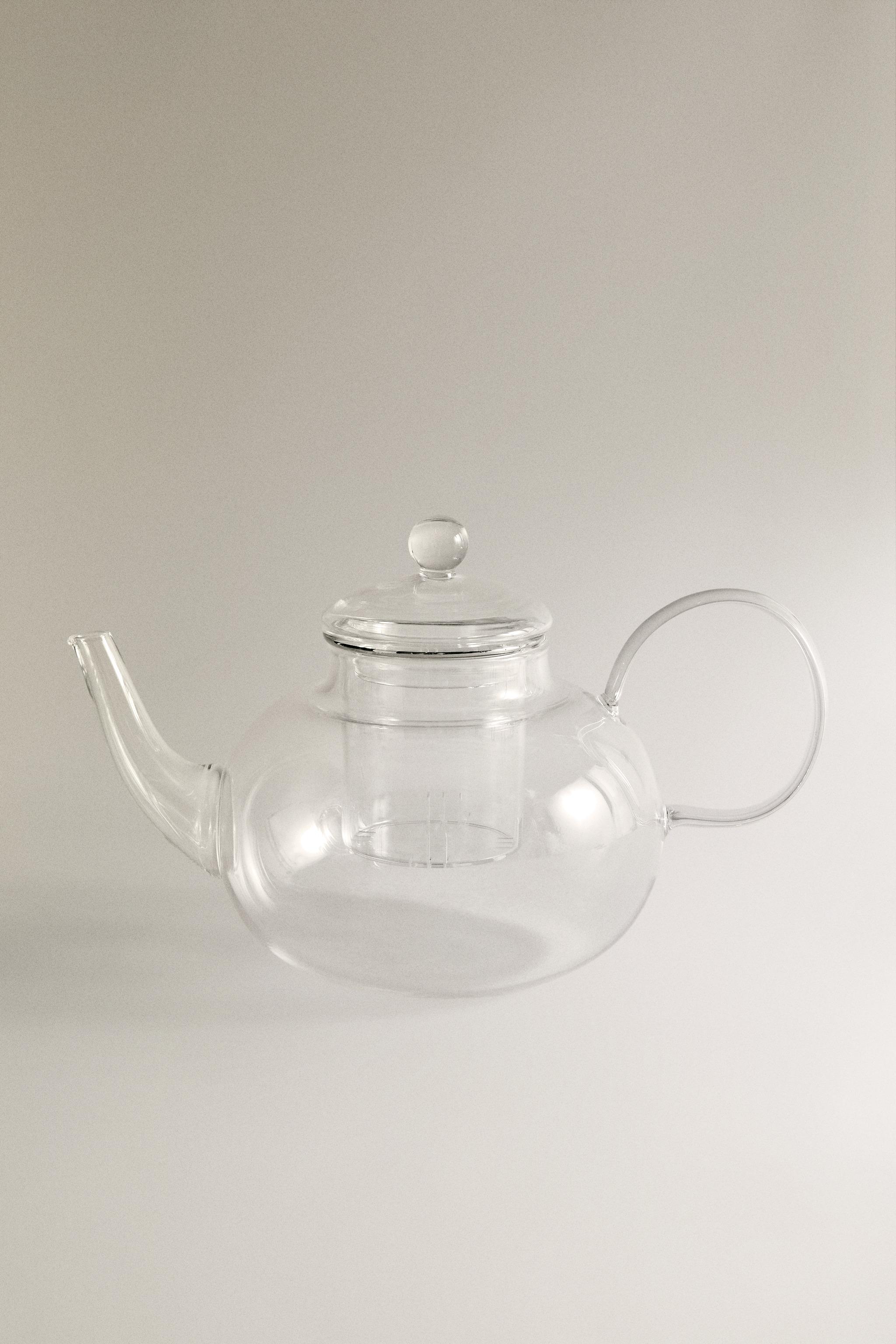 BOROSILICATE GLASS INFUSER TEAPOT